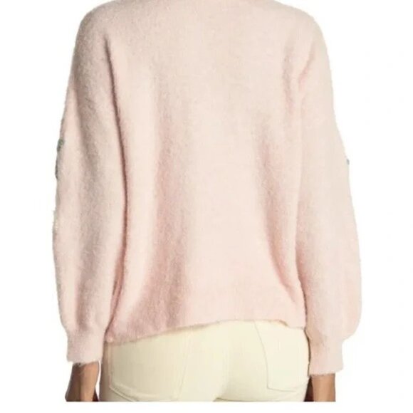 Boundless North Floral Embroidered Pullover Sweater Size S - Picture 2 of 6